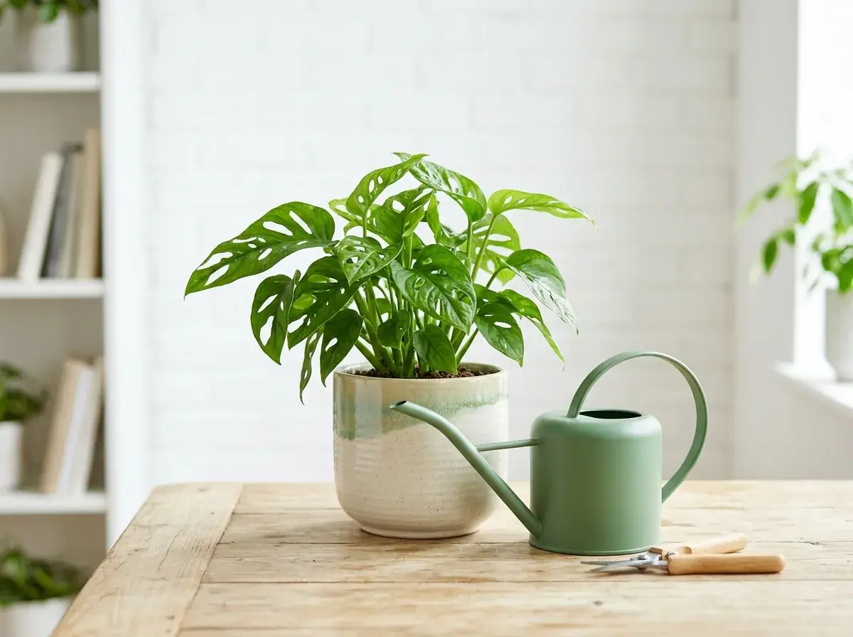 Guia de cuidados de plantas com dicas de rega e luz
